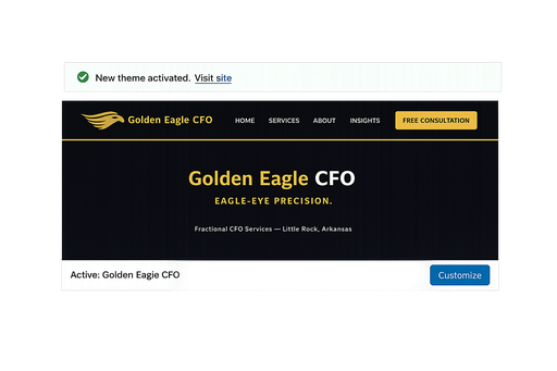 Golden Eagle CFO Logo